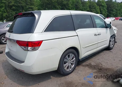 2015 Honda Odyssey Ex-L from USA, damaged, VIN 5FNRL5H64FB125727